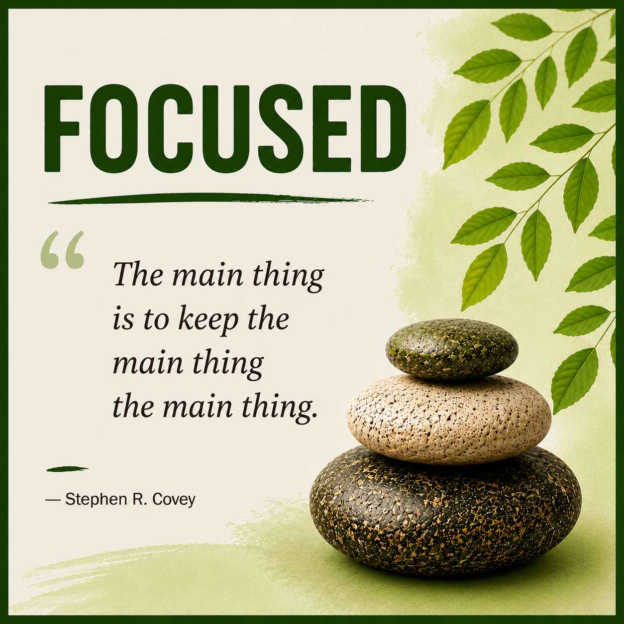 Focused